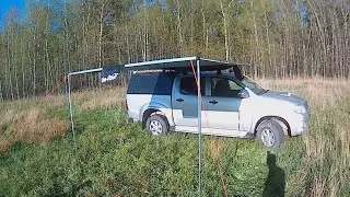 Инструкция №1 Порядок установки маркизы. Автомобильная маркиза Use-Roof