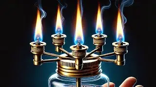 How to make a mini fireplace for cooking! free at home