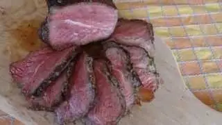We are preparing the most tender Roast Beef!