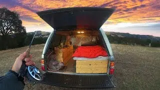 Traveling and Fishing Oregon in my Pickup Rig
