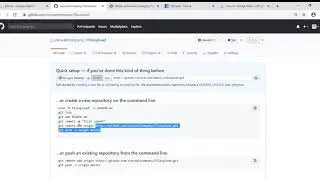 GitHub Create Repository and upload file