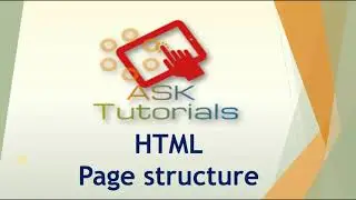 HTML tutorial | HTML page structure | HTML tutorial for beginner | part 2