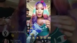 Megan Thee Stallion Instagram Live 6/14/2020