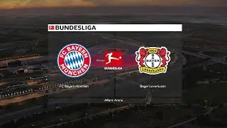 Bayern Munich vs Bayer Leverkusen | Allianz Arena | 2023-24 Bundesliga | PES 2021