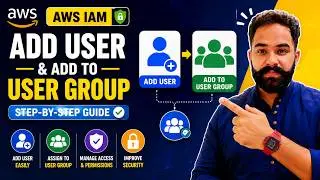 Easiest Way: How to Add Users to AWS User Groups! 🔄