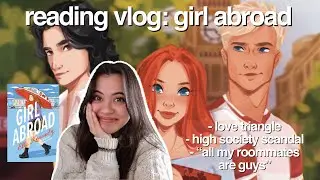 reading GIRL ABROAD by Elle Kennedy | reading vlog