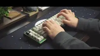 ION x RAMA Works - ZENITH Typing Sounds | Gateron Black Inks v2 | Brass Plate | CRP Tulips | ASMR