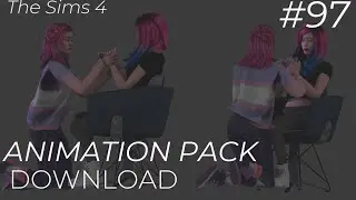 [The Sims 4] Animation Pack  97 (DOWNLOAD) couple, romantic , kiss, TALK