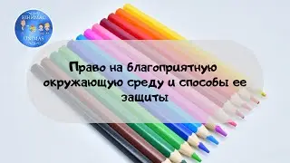 Право на благоприятную окружающую среду и способы ее защиты