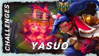 LET’S TRY THESE CHALLENGES! | YASUO TRAINING | WILD RIFT