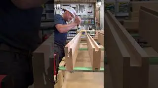 Spline table top prep and glue up 