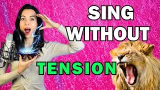 ✅Sing without strain | 3 Easy steps to remove tension