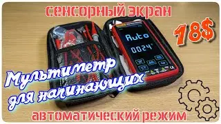ANENG 683. A multimeter for beginners. Excellent quality, Li-ion battery, and touchscreen.