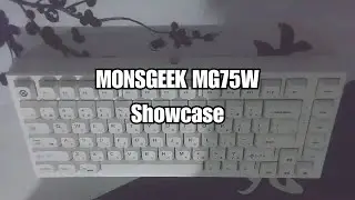 MY FIRST CUSTOM KEYBOARD!!! | Monsgeek MG75 Showcase