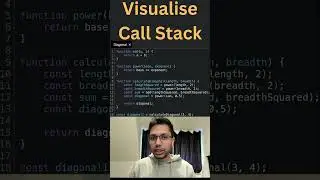 Visualise Call Stack | Clip #10 | Understanding Execution Context with Call Stack | Core JavaScript