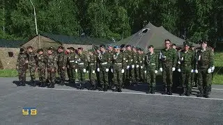 В Военно-спортивном палаточном лагере «Патриот» состоялось открытие первой смены