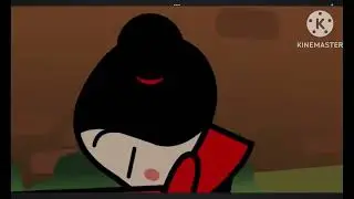 Booba screaming but broken bell attack with ring ring and pucca animation 