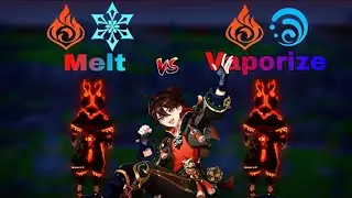 GAMING IS BETTER WITH REACTION MELT OR VAPORIZE? [ GENSHIN IMPACT]