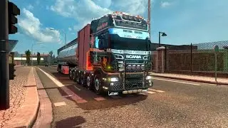 [ETS 2 v1.27] SCANIA R ZEEUWSE TRUCKER + TUNING + SOUND WEEDA