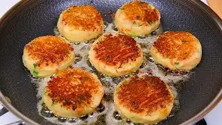 A few potatoes and one carrot and dinner is ready! Delicious, easy, and quick recipe! 2 ASMR recipe!