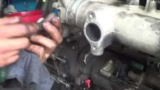 Rexton 2,7xdi снятие впускного коллектора