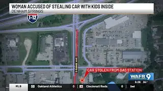 Woman accused of stealing vehicle with 2 children left inside; mother also charged