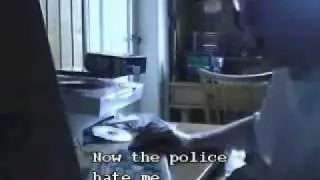 Angry german kid gets arested for illigal music