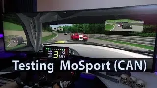 Testing MoSport in Assetto Corsa (GT3)