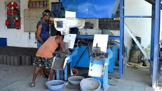 Interlock Bricks Manufacturing | #interlockingbricks #manufacturing | Tamil Technic