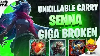 UNKILLABLE SENNA IS BROKEN! | Unkillable Carry Series #2 | Challenger Senna Gameplay | Guide & Build