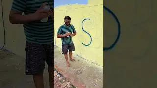 How to draw Lord Ganesha ji Drawing With S Letter step by step for beginners 