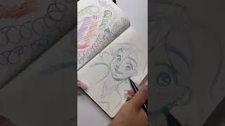 RAINBOW PENCILS 🌈 ✍🏽 #shorts #art #drawing
