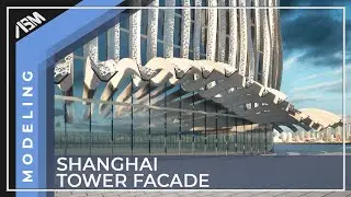 Shanghai Tower Facade Modeling in Archicad