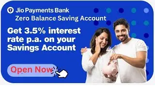 Jio payment bank Zero balance account opening online 2023 #jio #reliancejio