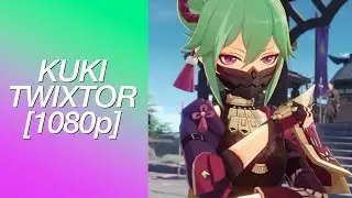 (Genshin Impact) Kuki Shinobu Scene Pack || Twixtored\Slowed [1080p]
