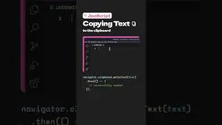 📋 Master Copying Text to Clipboard with JavaScript! 🚀||