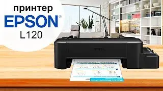 Принтер Epson L120 - видео обзор