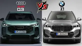 New 2026 Audi Q3 vs BMW X1 - Best Subcompact Crossover SUV