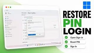 How to Fix Your PIN is No Longer Available on Windows 11
