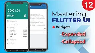 12. Mastering Flutter UI - Expand and Collapse Widgets