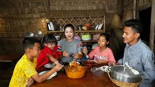 Yummy Mud crab curry cooking for children - Mud crabs recipe - Cook and eat