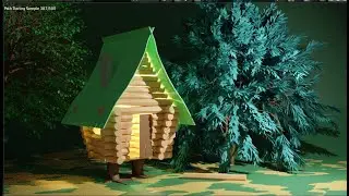 Baba Yaga's house - a tutorial. Create a hut on chicken legs in Blender