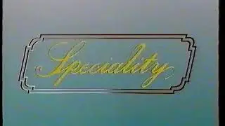 Speciality Video (1987) VHS UK Logo