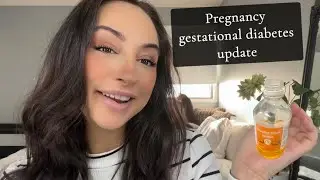 Pregnancy vlog update - Gestational diabetes test
