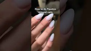 My favorite shape to do right now.  #nails #nailtech #nailtutorial #almondnails