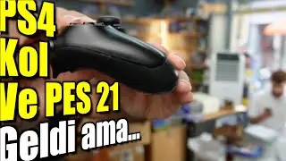1000 TL teklifle ikinci el PS4 Kolu geldi ve diğer müşteride PES 21 var