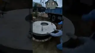 Канализационная крышка своими руками (установка)