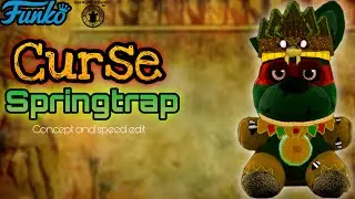 Funko FNaF AR Special Delivery Curse Springtrap skin ( CONCEPT AND SPEED EDIT )