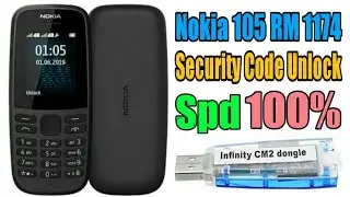 Nokia 105 RM 1174 Spd Security Code Unlock CM2 SCR