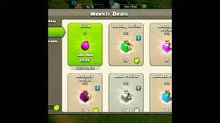 Yoho, today they give 500,000 elixir for free!)) clash of clans #clashofclans #shorts